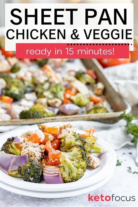 Sheet Pan Chicken And Veggies Ready In 15 Minutes