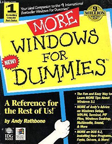 More Windows For Dummies Rathbone Andy 9781568840482 Amazon Books