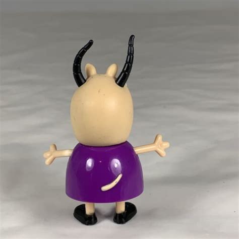 Madame Gazelle Peppa Pig 3" Figure Jazwares School Teacher Schoolhouse ...