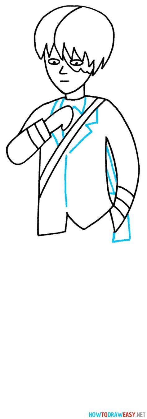 How To Draw Todoroki How To Draw Easy