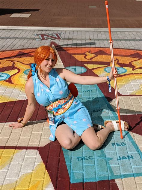 My First Con As Nami Made The Clima Tact And Log Pose Myself R Onepiece