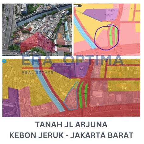 DIJUAL TANAH JL ARJUNA KEBON JERUK JAKARTA BARAT