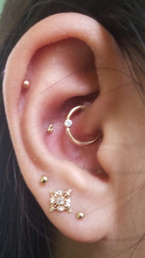 Sos 6 Month Old Daith With Bump Rlegitpiercing