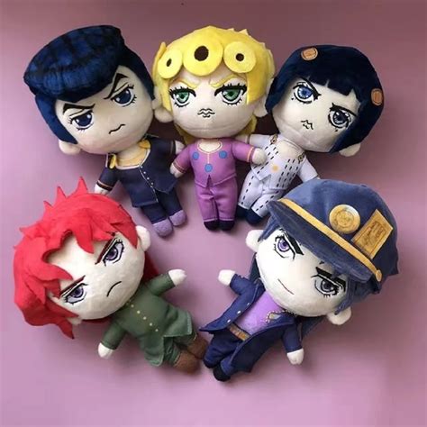 20cm Jojos Bizarre Adventure Plush Doll Joseph Joestar Kujo Jotaro