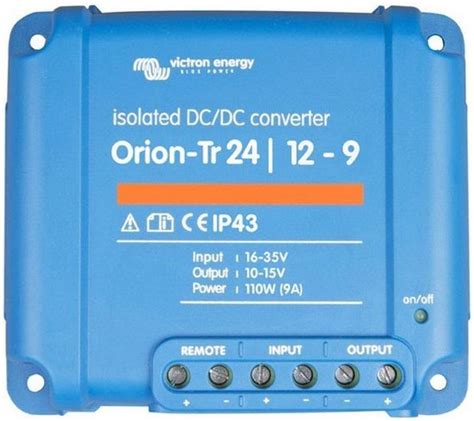 Victron Orion Tr 24 12 9a 110w Isolated Dc Dc Converter Bol