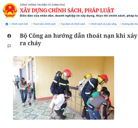 Hướng Dẫn Thoát Nạn Khi Xảy Ra Cháy Luật Quốc Bảo