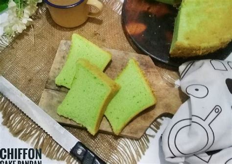 Resep Chiffon Pandan Santan Oleh Farida Sulthan Ig Malika