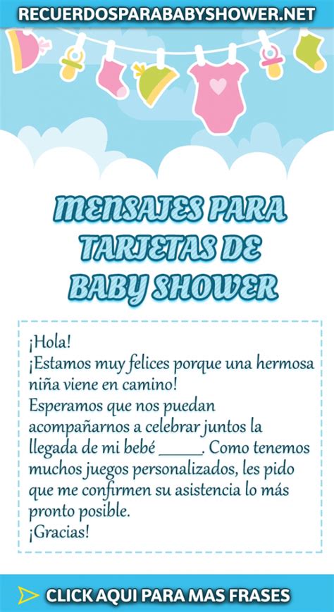 Las 20 Mejores Frases Para Baby Shower Con DiseÑo