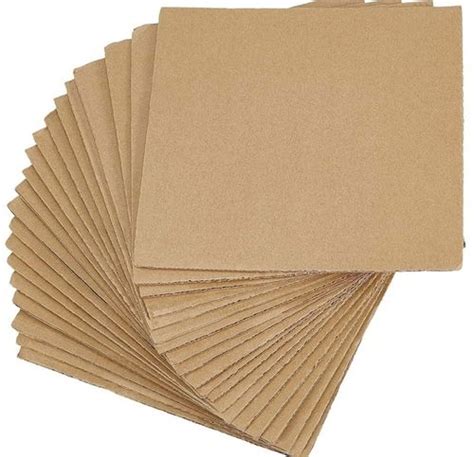 Brown Eco Friendly Light Weight Recyclable And Reusable Paper 3 Ply