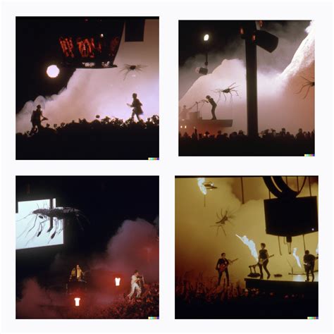 Outtakes from the “U2 Live At Red Rocks” concert film : dalle2