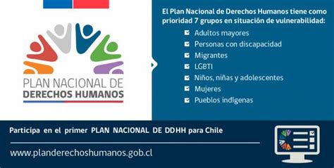 Archivo Participa En El Desarrollo Del Nuevo Plan Nacional De Derechos Humanos Para Chile Gobcl