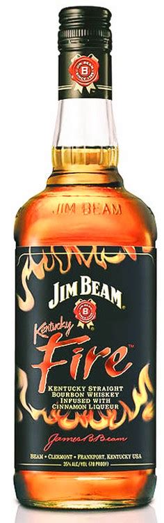 Jim Beam Kentucky Fire Cinnamon Whiskey Spiritedts Com Jim Beam