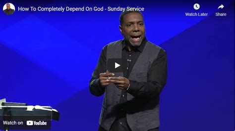 Pastor Creflo Dollar Sermon How To Completely Depend On God Naijapage