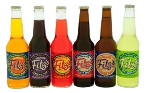 Fitz s Black Cherry Soda ( 12 oz. glass bottles ) | Summit City Soda