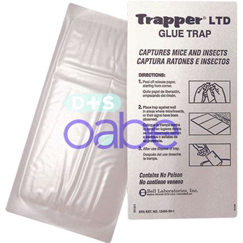 Trampas Pegajosa Ratón Trapper Ltd DTS Oabe