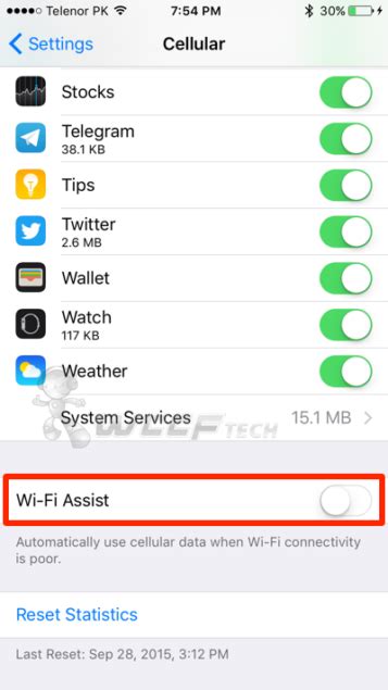 IOS 9 Using Up Too Much Cellular Data Here S How To Fix The Issue