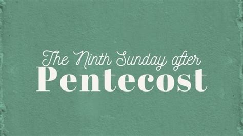 First Sunday after Pentecost - Trinity Sunday - All Saints Episcopal of Selinsgrove