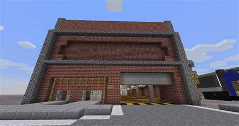 Warehouse Factory Hall Minecraft Map