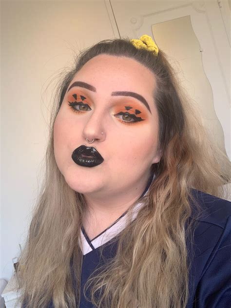 I Tried Some Halloween Makeup Ccw But Please Dont Be Too Harsh Im