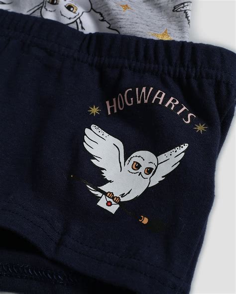 Riachuelo Kit Calcinha Slip Juvenil Pe As Edwiges Harry Potter