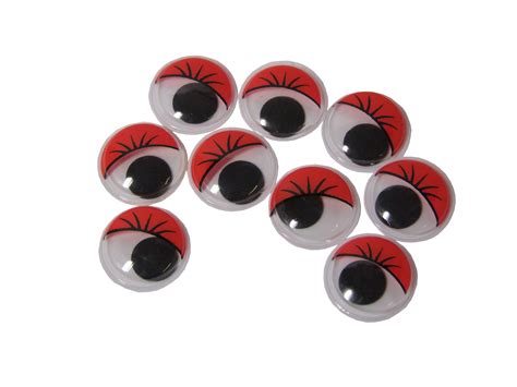 Red Googly Eyes 20mm | Art & Craft Factory - Home of Online Crafts