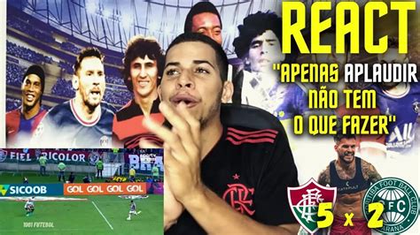 O Dinizmo React Fluminense X Coritiba Brasileir O