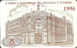 Calendario de Bolsillo F N M T Banco de España Madrid España Real