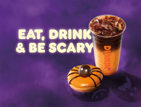 Dunkin Introducing New Spooky Menu Items Just In Time For Halloween