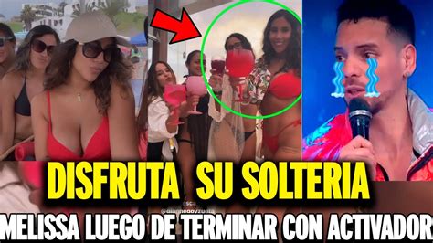 Melissa Paredes luce renovada y feliz tras terminar su relación con el