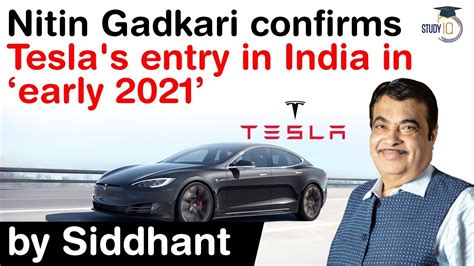 Tesla In India Transport Minister Nitin Gadkari Confirms Tesla S