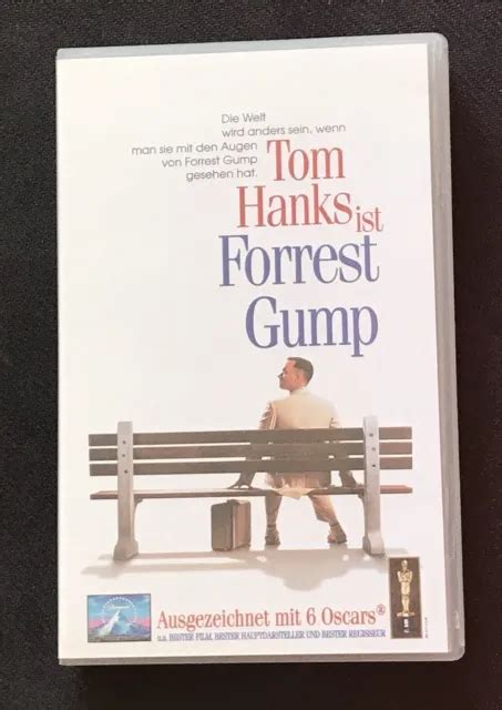 Forrest Gump Tom Hanks Vhs Video Kassette Eur Picclick Fr