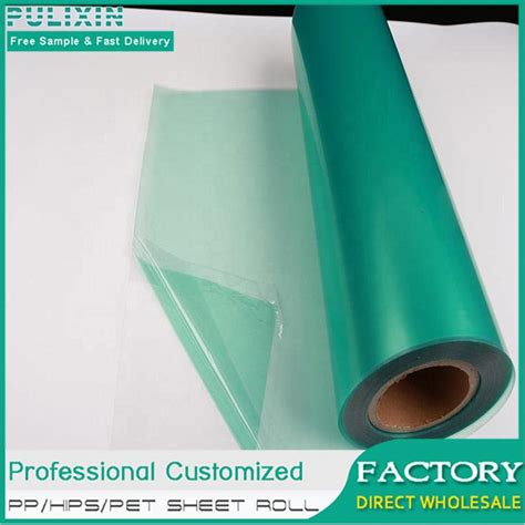 Manufacture Export Rigid Pet Plastic Sheet Roll For Thermoforming