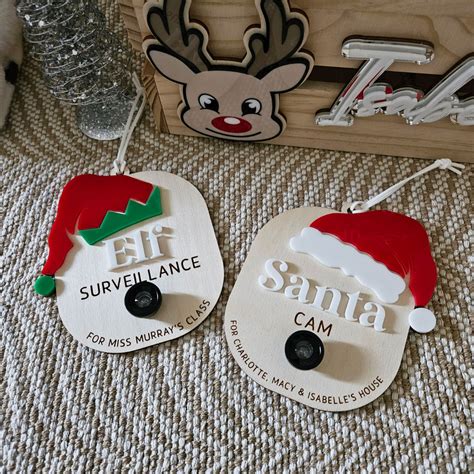 Santa Cam Elf Surveillance Kimmi 10 Personalised Products Gifts