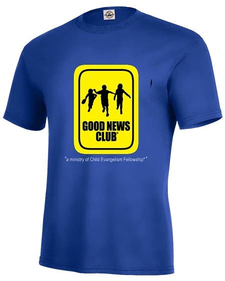 Good News Club t-shirts