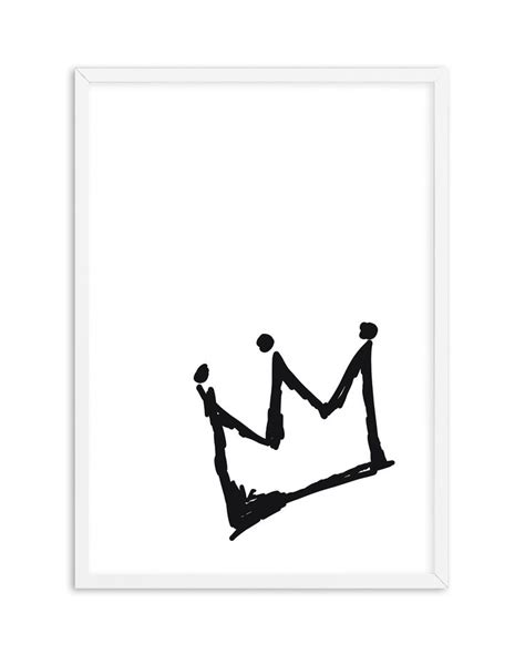 crown  colour options art print small framed art australia
