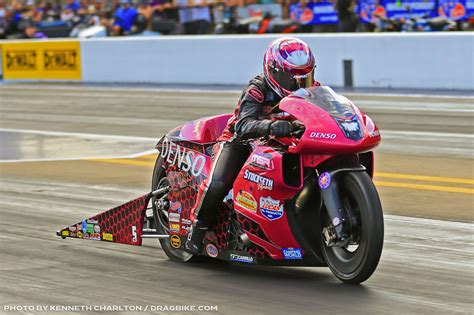 Angie Smith NHRA Pro Stock Motorcycle Dragbike