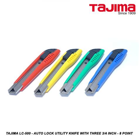 Jual Tajima Lc Auto Lock Utility Knife With Three Per Inch