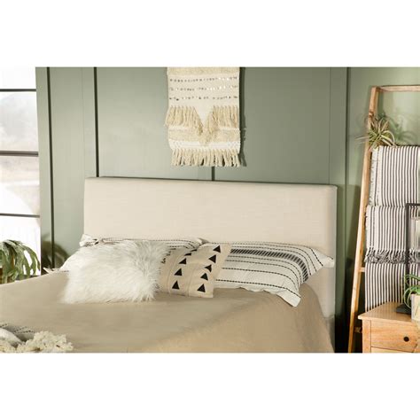 Kosmo Sand Rectangular Upholstered Headboard On Sale Bed Bath