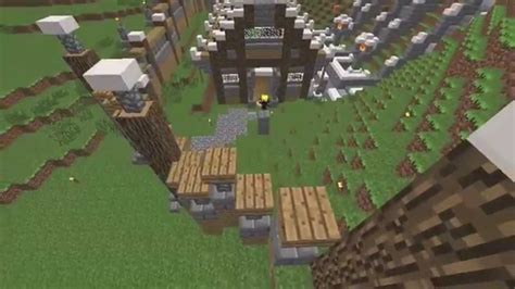 Minecraft Time Lapse Mountain Mine Camp Youtube