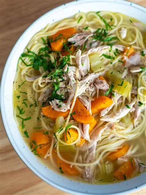 Homemade Chicken Soup Recipe Simple Home Edit