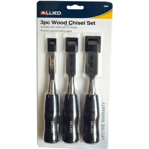 Chisel Set 3 Pce 121925mm 63001 Allied