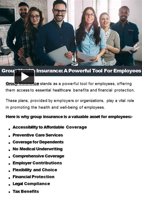 Ppt Group Health Insurance A Powerful Tool For Employees Powerpoint Presentation Free To