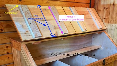 Diy Feed Bin A Step By Step Guide To Making Your Own Wooden Horse Feed