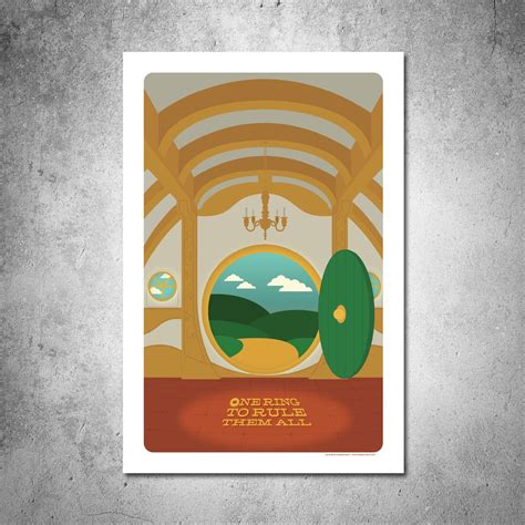 The One Ring Art Print - Etsy