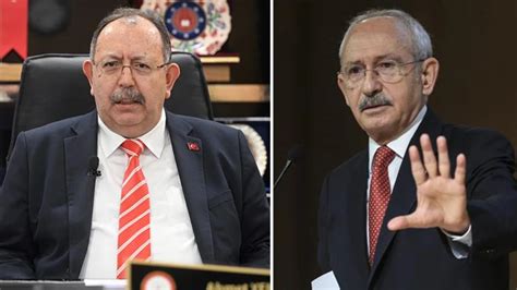 YSK Başkanı Yener den Kılıçdaroğlu nun Veri girişini sağlamak