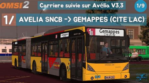 1 Avélia SNCB a Gemappes Cite Du Lac Carrière suivie Avélia V3 3 1