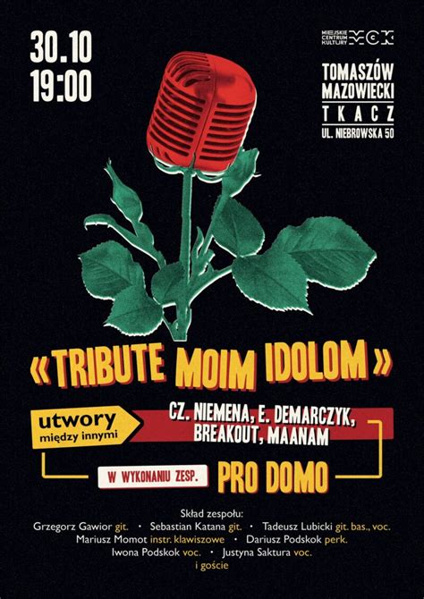 Koncert Tribute To Urz D Miasta W Tomaszowie Mazowieckim