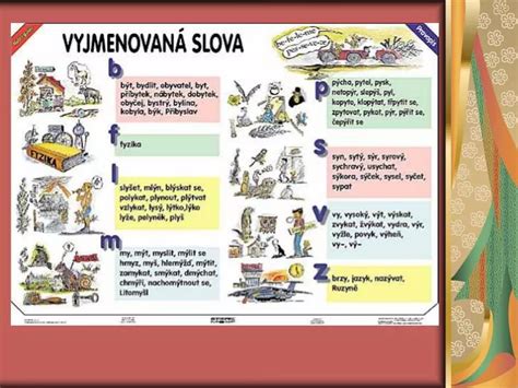 PPT Vyjmenovaná slova po Z PowerPoint Presentation free download