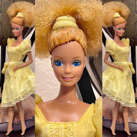 Barbie Doll Magic Curl Barbie 1981 Doll Etsy