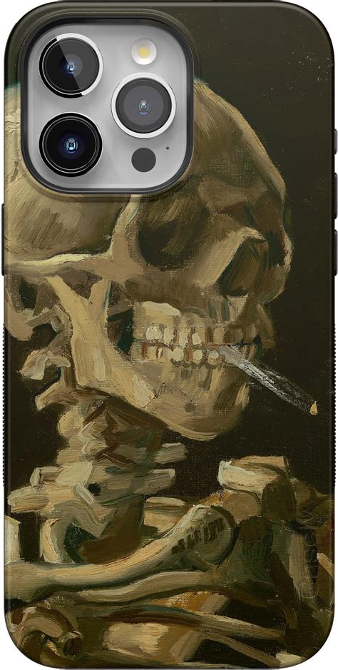 Casely Iphone Pro Max Case After Hours Van Gogh Skeleton Bold